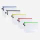 A5 Zipped Mesh Bag Pack Of 5 225X205Mm (2 X Set Of 5)