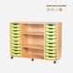 20 Tray And Shelf Storage Unit