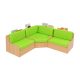 Rs Reading Corner Seating Lime Green Cushions