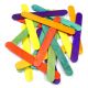 Small Lollipop Sticks Coloured Pk 1000