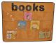 Book Store Wall Hanging – Clear Panels - 21ENC01316