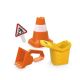 Hape - Construction Beach & Sand Toy Set - 4pcs