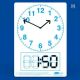 Show-me Classpack of 35 x A4 Clock Face whiteboards, pens and erasers plus 2 free cleaners.