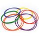 DELUXE HOOP  600MM, 6 MIXED COLOURS, SET OF 12