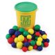 Skinned Foam Ball Bucket Of 48-ebs-se6640