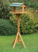 Traditional Wooden Bird Table