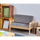 @Home Grey Couch for Two