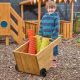 Wooden Transporter Wheelbarrow