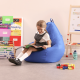 Childrens Bean Bag Reading Chair - Blue