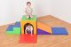 Multi-colour Up and Over Soft Play with Mats