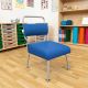 Small Royal Blue Jolly Back Chair