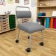Medium Black Jolly Back Chair