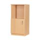 10 File Storage Unit Half Cupboard,Oak