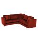 Bohemian Corner Sofa - Oxblood