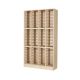 72 Space Pigeonhole Wide Grey