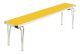 Contour Stacking Bench 432mm Height x 1520mm Length Yellow