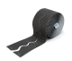 BORDETTE CORRUGATED DECORATIVE BORDER ROLL 57MMX15M BLACK