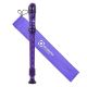 Recorder Workshop 301T descant recorder in transparent colours - Purple-(EHH-301TPU)