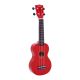 Mahalo Rainbow soprano ukulele - Red-(EHH-MR1-RD)