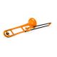 pBone plastic B♭ tenor trombone - Orange-(EHH-PBONE1O)
