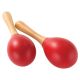 Percussion Plus wooden maracitos - Red-(EHH-PP541)