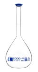 Flasks Volumetric Snap Cap Class B 2000 ml, Blue Printing-EIS-CH0444G