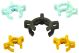 Joint Clips, Joint size 34/35, Colour Orange-EIS-CH0869F