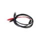 BNC plug to red and black croc clip lead-(ELS-ELE1236)