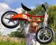 Redtoys Cruiser Lightweight Balance Bike - Orange