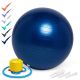 45cm Balance Ball No Roll Weighted Seat  Blue