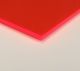 3mm Fluorescent Acrylic Sheet 1000 x 500mm Mars Red