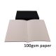 A4 Portrait Starter Sketchbook Black Card Cover 40 pages 100gsm