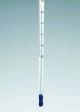 305Mm White Back Green Spirit Lab Thermometer -10/110C X 1.0C Total Immersion Named Eco-Therm By Brannan Made In Uk (Each)