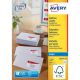 Avery Pack of 100 Inkjet Address Labels - 16 Labels Per Sheet - 99.1 x 33.9 mm