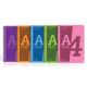 A4 Silvine Polyprop Notebook - Pack of 5
