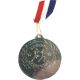 Silver Sports Day Medals with Ribbon - 30 Pack