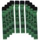 Albion Tag Rugby Belts Green - 10 Pack