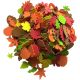 Colourful Foam Leaves - 500 Pieces
