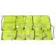 Drawstring PE Bags Hi Vis Yellow - 10 Pack