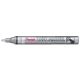 Pentel Marker Pen Medium Tip Silver - 12 Pack