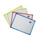 Magnetic Mini Whiteboards Plastic Framed Plain - 4 Pack