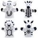 Black and White Jungle Animal Puppets- Pack of 4