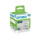 DYMO LabelWriter™ Suspension File Labels - White with Black Text - 12 x 50 mm