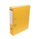 YPO Lever Arch File, Foolscap, Paper on Board, Yellow