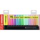 STABILO® BOSS ORIGINAL Highlighters Deskset - 15 Assorted Colours