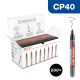 edding 361 Whiteboard Marker Pens Fine Tip Black - 200 Pack