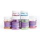 Fine Glitter Assorted Colours 100g Tubs - 6 Pack