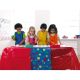 PVC Tablecloth Shapes Print - 1750 x 1450mm