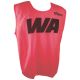 Albion Youth Netball Training Bibs, Red – Pack of 7