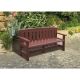 Traditional Bench Seat - Brown (100% Recycled)